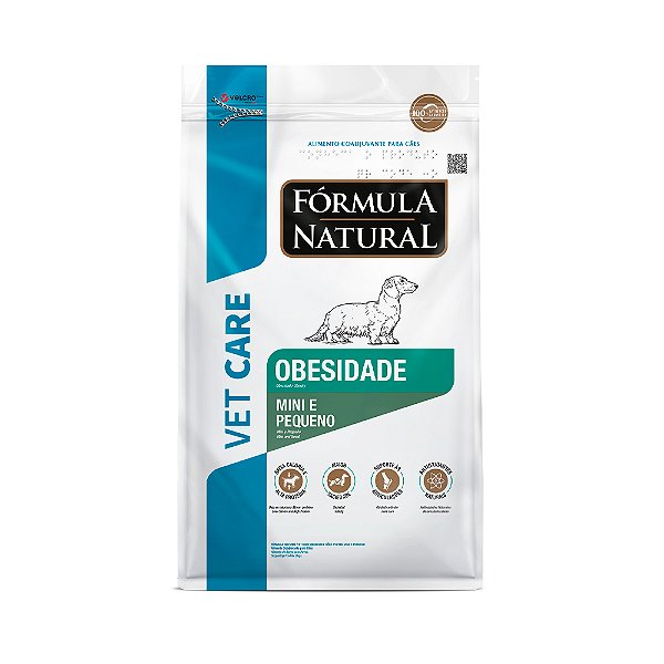 Fórmula Natural Vet Care Cães Obesidade Mini e Pequeno 2kg