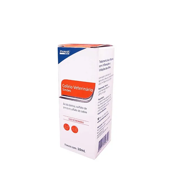 Colírio Veterinario Simões10ml