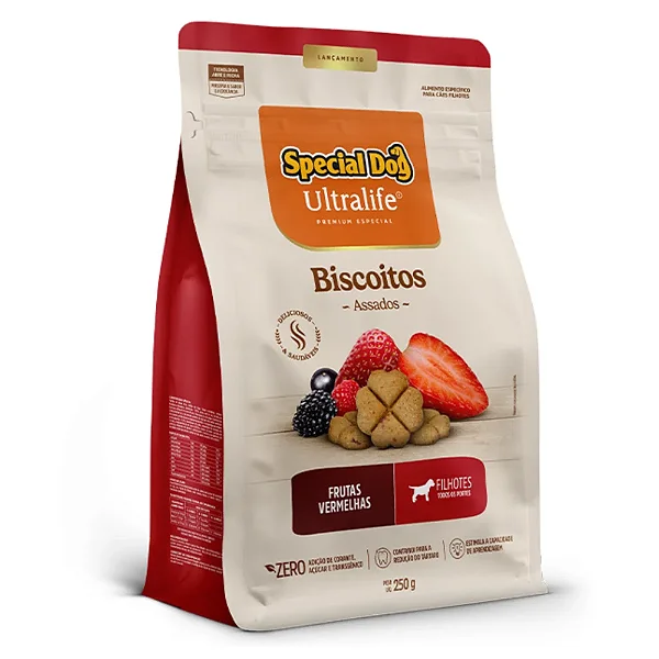 Biscoito Ultra Life Frutas Vermelhas 250g