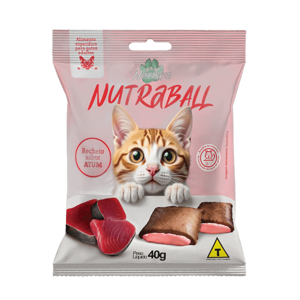 Nutraball Nuggets Gatos 40 g Bola de Pelo