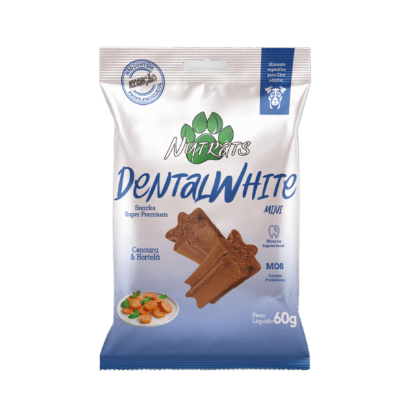 Nutratas Saúde Bucal Dental White Mini 60g