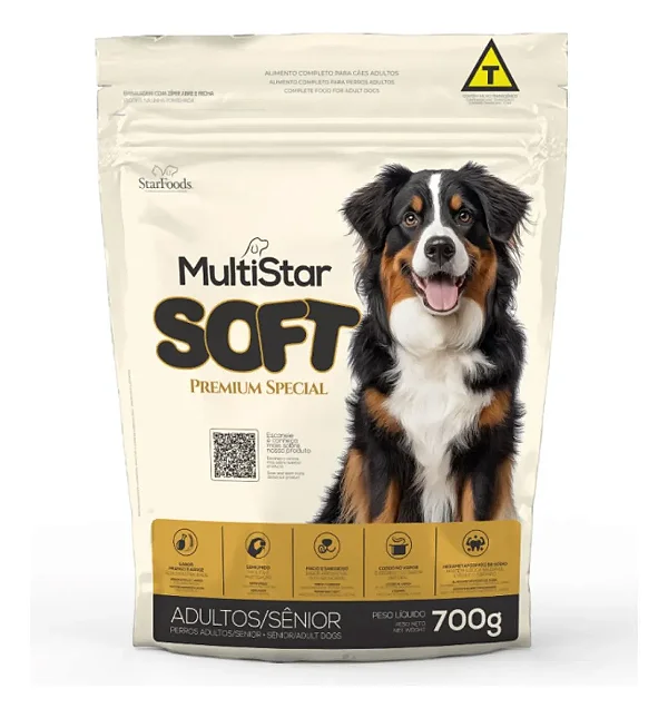 Multi Star Soft Adultos/Senior 700g