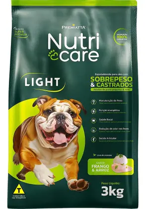 Premiatta Nutri Care Mini Light 3Kg