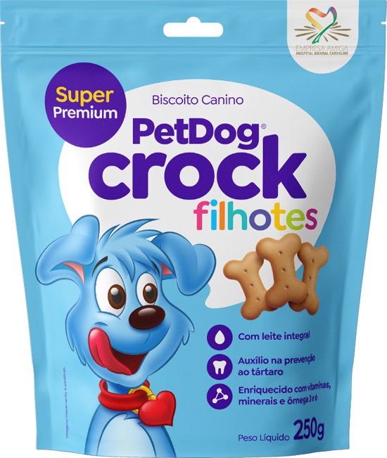 Petdog Crock Filhotes 250g