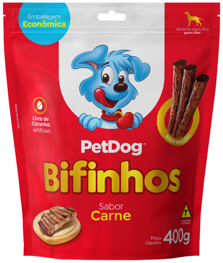 Bifinho Petdog Carne 400g