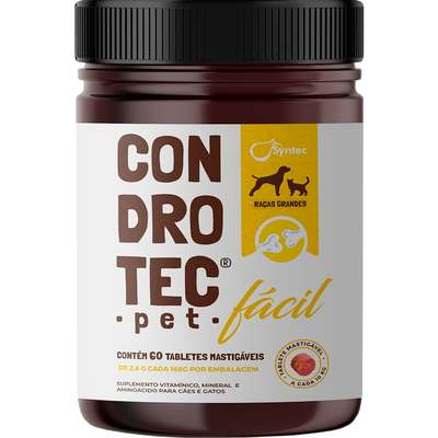 Condrotec Pet Fácil 2,8g - Raças Grandes (60 tabletes)
