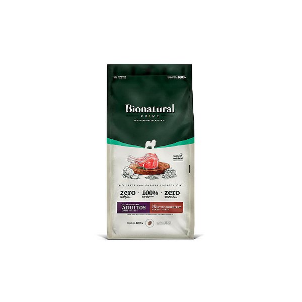 Bionatural Cães Porte Pequeno Cordeiro 2,5kg