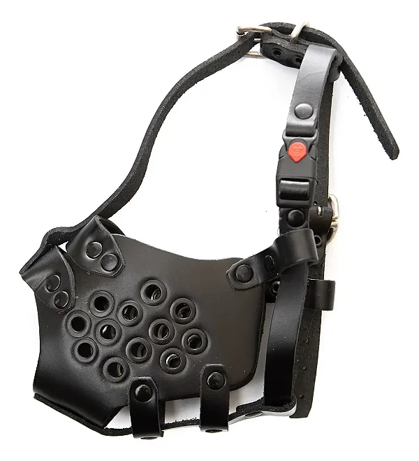 Focinheira Contencao Tradicional com engate Tamanho Focinheira:M