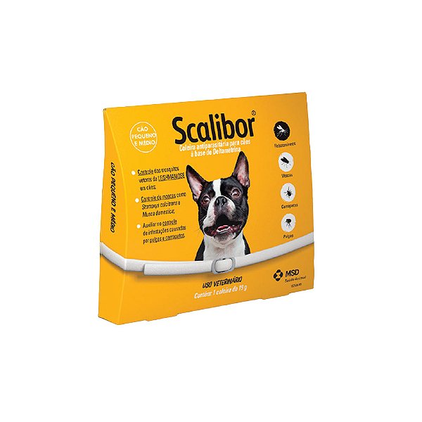 Coleira Scalibor 65cm