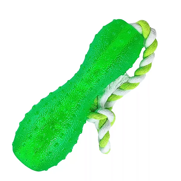 Brinquedo Boia Corda Flex Sabor de Bacon Chalesco