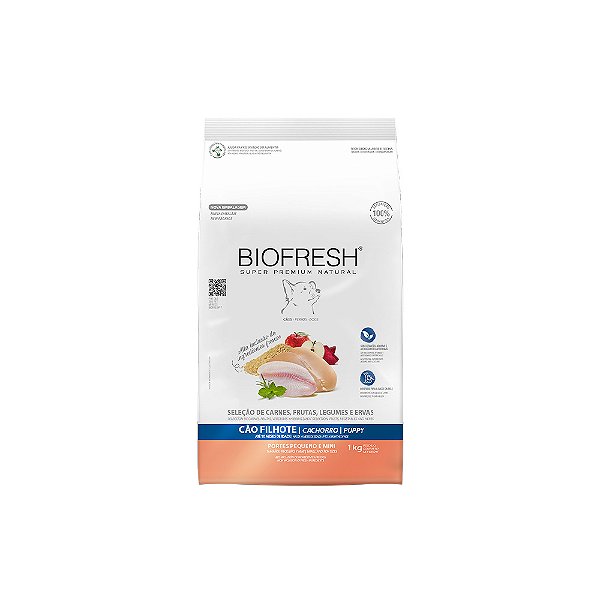 Biofresh Cão Filhote Porte Pequeno Mix Carne 3kg