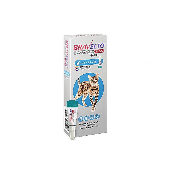 Bravecto Plus Cat 250mg 1dose