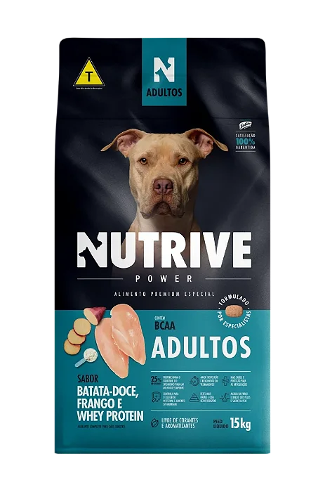 Nutrive Power Cães Adulto 20kg