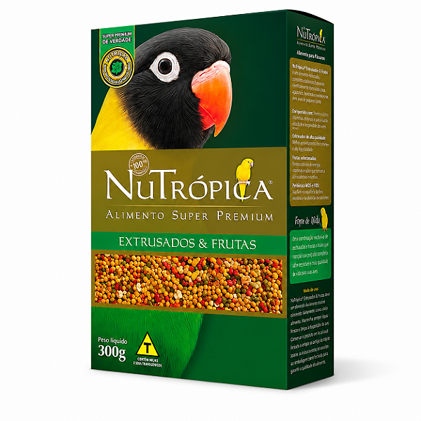 Nutropica Agapornis com Frutas 300g