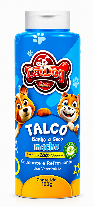 Talco Catdog Macho 100gr
