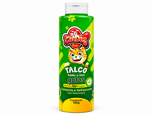 Talco Catdog Gato 100gr