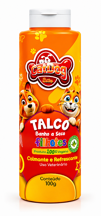Talco Catdog Filhote 100gr