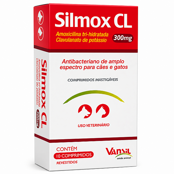 Silmox CL 300mg 10 compr