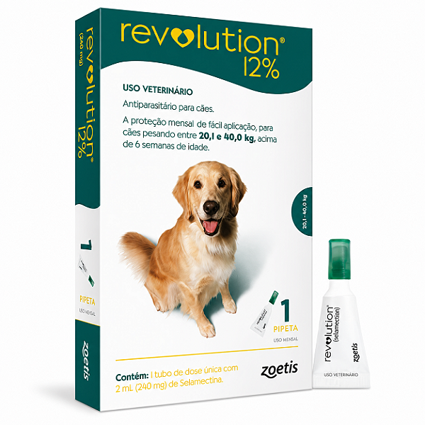 Revolution 20 a 40 kg 12% cx com 3 und