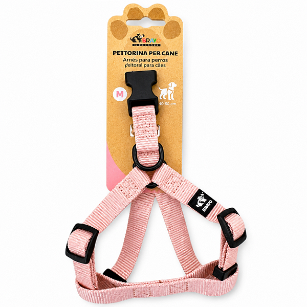 Peitoral para Cães Rosé - Tamanho G