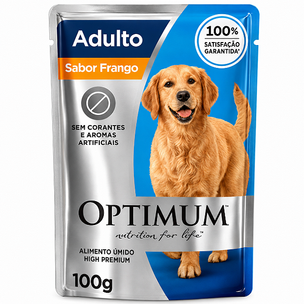 Sache Optimun Dog Adulto Frango 100g