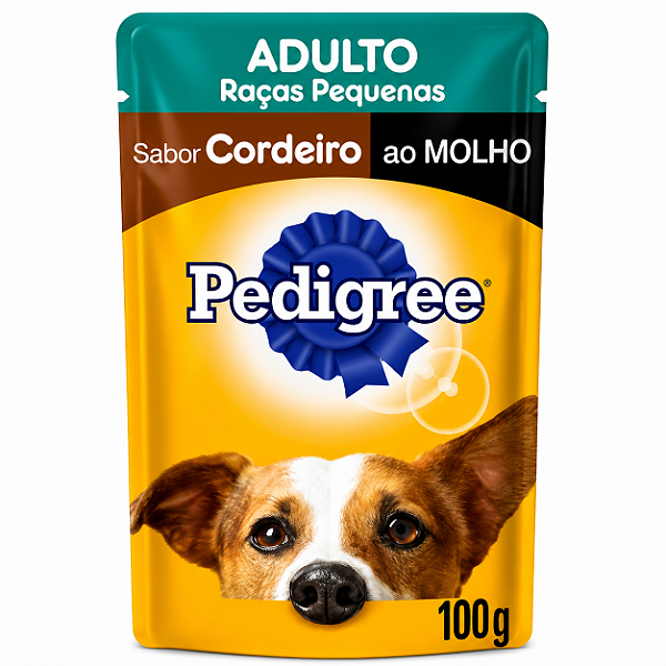 Pedigree Sache Adulto Raça Pequena Cordeiro 100g