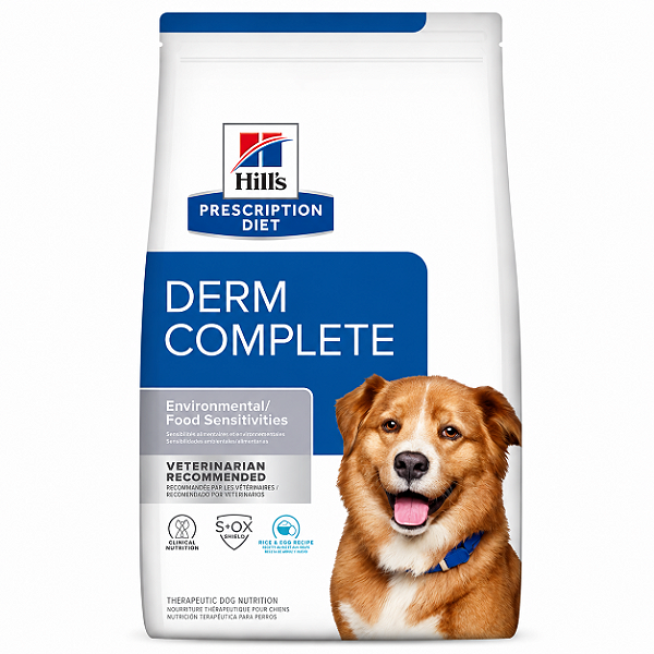 Hills Prescription Diet Derm Complete para Cães Adultos 2,94kg