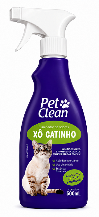 Pet Clean Educador Xô Gatinho 500mL