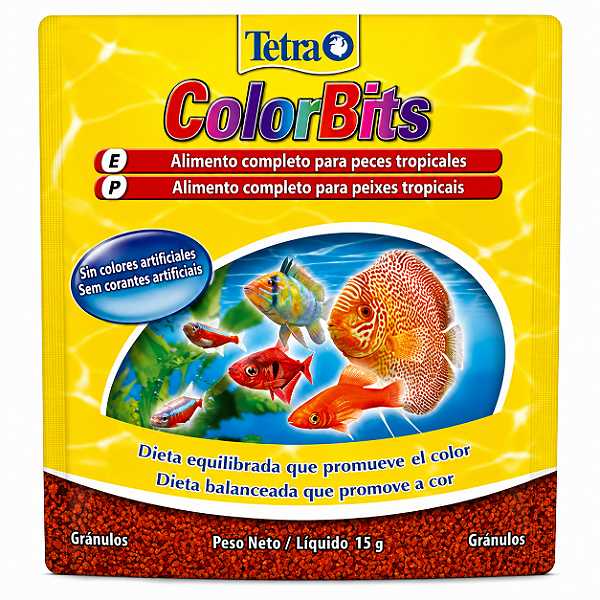 Tetra Color Bits Granulado Sache 15g