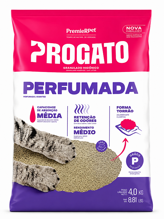 Granulado Progato Classica Perfumada Grãos Peq 4kg
