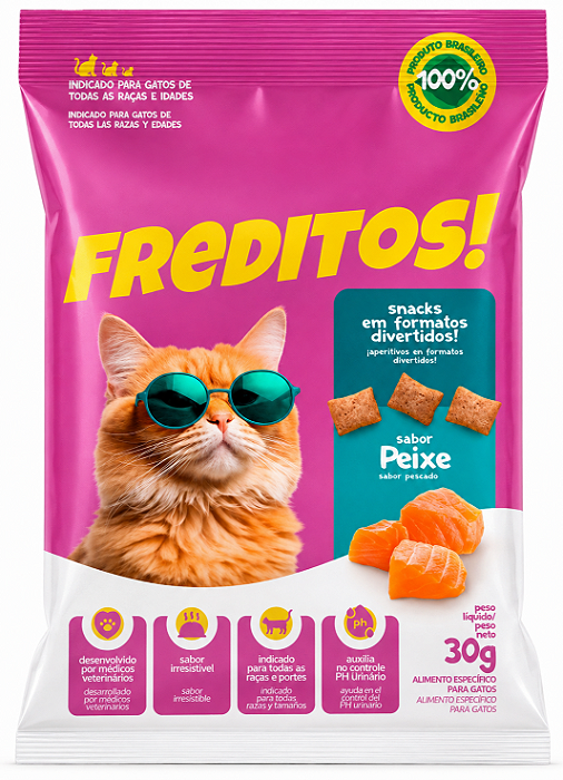 Freditos Gato Peixe 30g