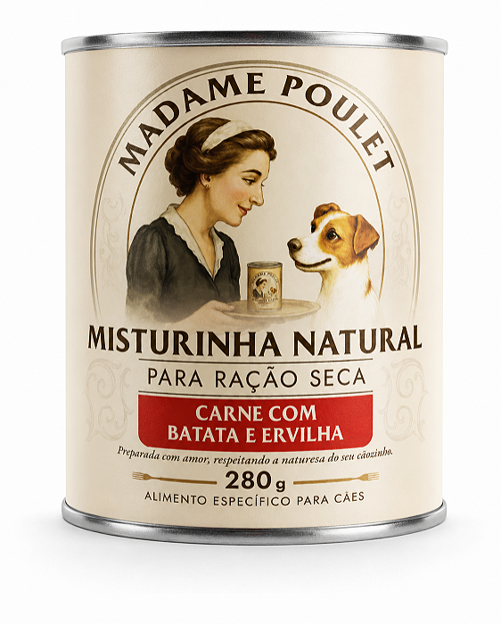 Madame Poulet Carne Com Batata e Ervilha 280g