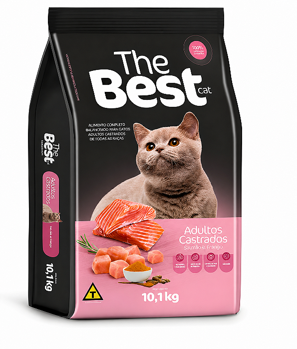 The Best Gato C Super Premium Salmão