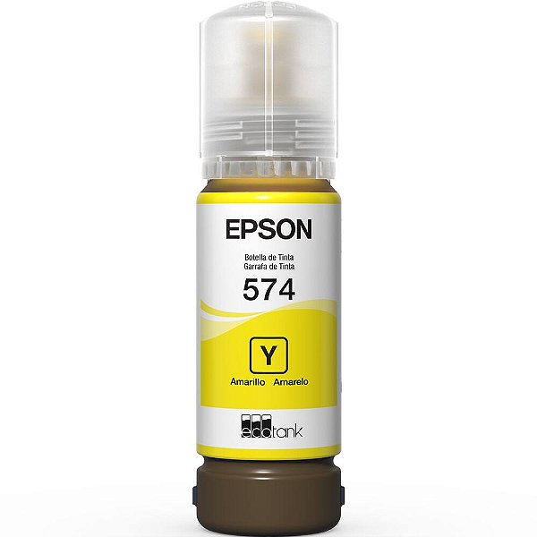 Garrafa para Ecotank Amarelo, T574, T574420, Epson - CX 1 UN