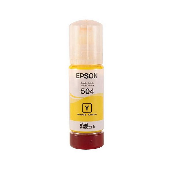 Tinta para Cartucho Epson Amarelo Original - T504422 - 6.000 páginas para L4150/ L4160/ L4260/ L6161/ L6171/ L6191/ L627