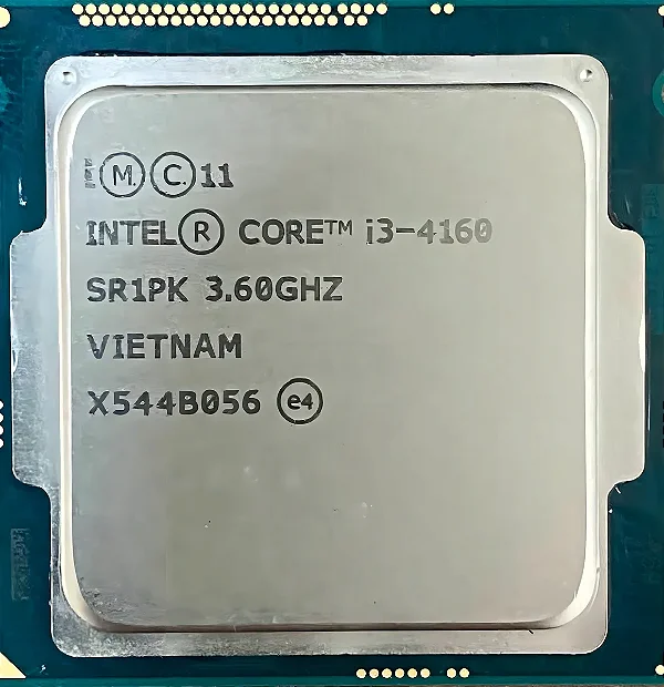 PROCESSADOR CORE I3-4160 3.6GHZ 3MB 1150 OEM INTEL TDP 54W