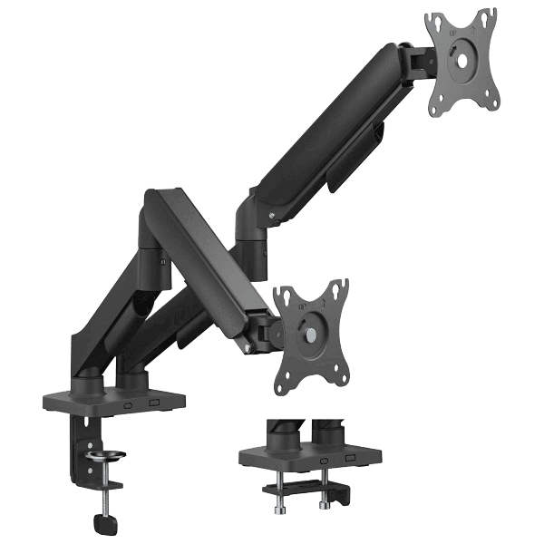 Suporte Articulado 2 Monitores De 17-32 Pistão Gás Sm-012gd