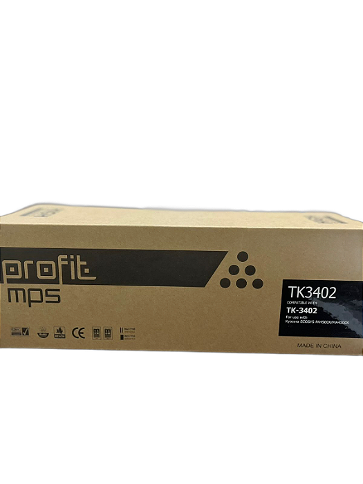 Toner Kyocera Tk-3402 Preto | Pa4500x Ma4500ix Ma4500ifx (12,5K) PROFIT MPS NINESTAR