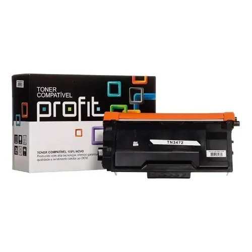 CART TONER COMPATIVEL COM BROTHER TN3472 TN880 (12K) PROFIT