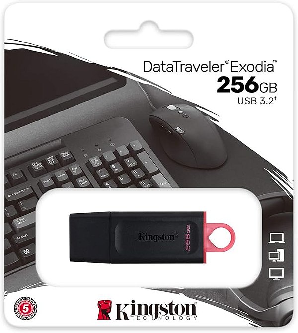 Pen Drive Kingston DataTraveler Exodia 256GB DTX/256GB