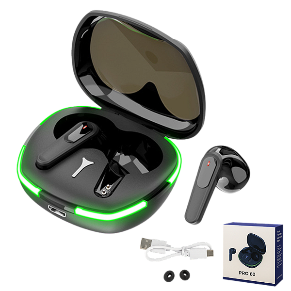 FONE DE OUVIDO SEM FIO TWS PRO 60 F-600