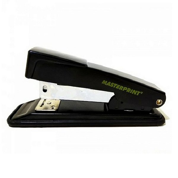 Grampeador de Mesa Metal 20 Folhas Preto Masterprint - Unitário - 304010001 - MP 300