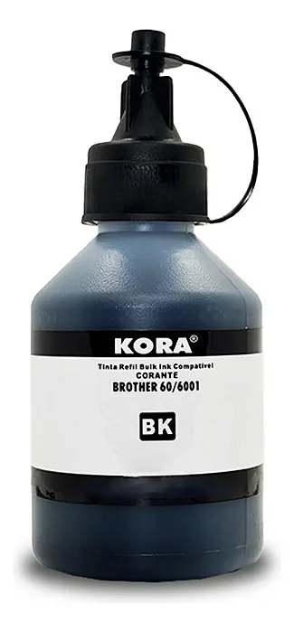 Refil Tinta Para brother Preto BTD60BK -  HLT4000DW, DCPT310, DCPT420W, DCPT520W, DCPT720W, MFCT820W, MFCT910