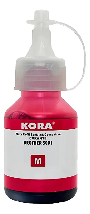 Refil Tinta Para Brother magenta BT5001M - 5.000 páginas para HLT4000DW, DCPT310, DCPT510W