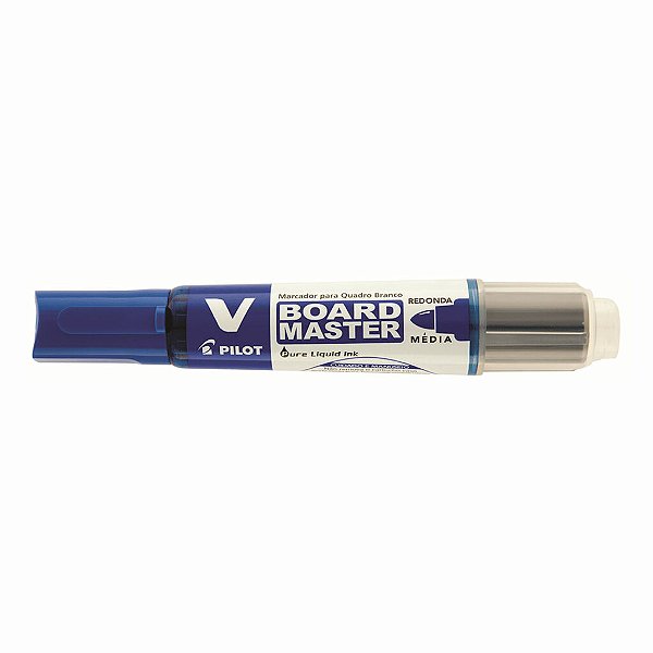 Caneta Quadro Branco Recarregável 6,0mm Azul Pilot - WBMA-VBM-M