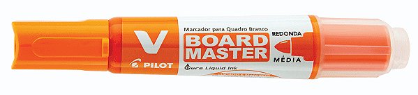 Caneta Quadro Branco Recarregável 6,0mm laranja Pilot - WBMA-VBM-M