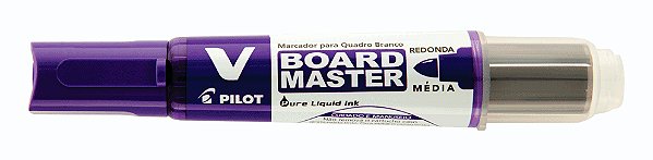 Caneta Quadro Branco Recarregável 6,0mm Violeta Pilot - WBMA-VBM-M