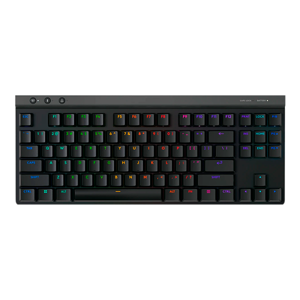 TECLADO MECANICO GAMER LOGITECH G515 TKL, RGB LIGTHSYNC, USB 2.0, ANSI, PRETO - 920-012868