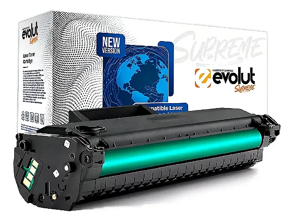 Toner Compatível com HP W1105 105a 1k - Com Chip Tinta Preto Evolut CAIXA COM 15 UN