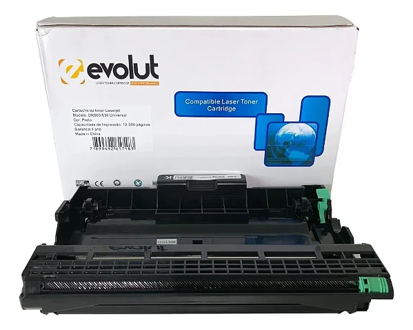 FOTOCONDUTOR CILINDRO DR630 DR660 DR2340 DR2370 Compatível Brother